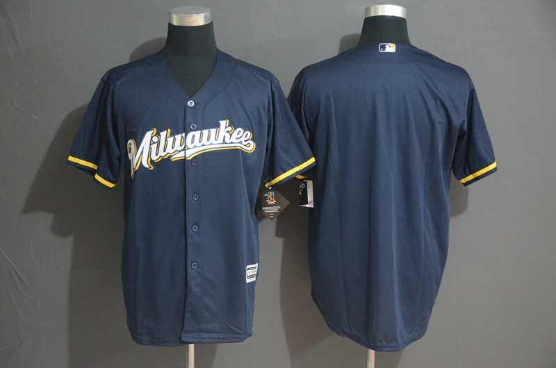 Brewers Blank Navy Cool Base Jersey,We sell and wholesale Brewers Blank Navy Cool Base Jersey on line form chian!